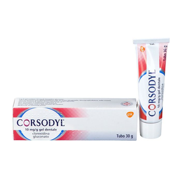 Corsodyl Gel Dentale 1 g/100 g - 30 g